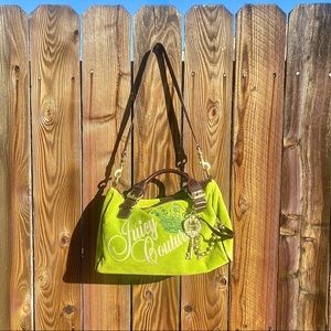 Green juicy couture bag purse